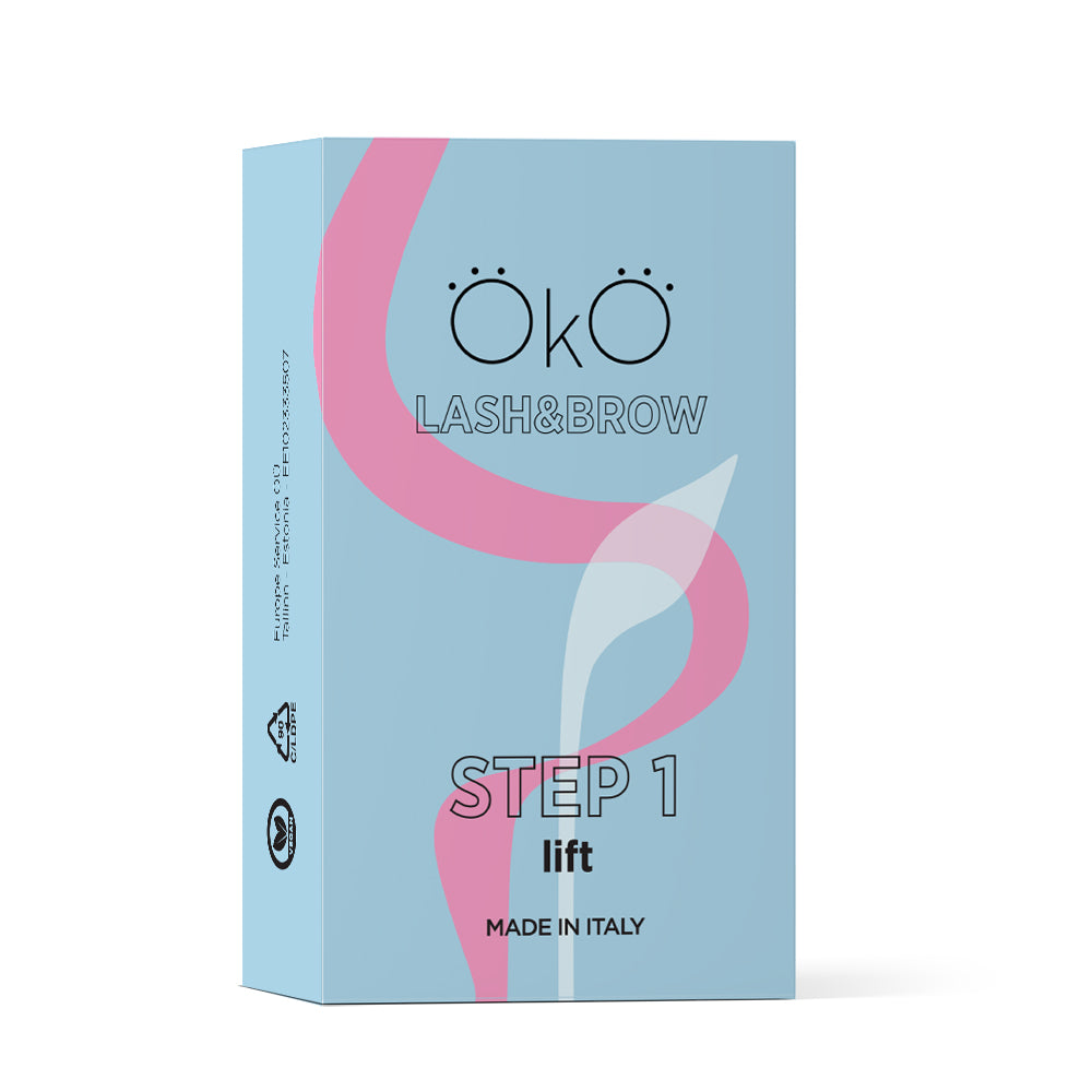 OKO STEP 1 LIFT Eyelash and Eyebrow Lamination Composition (box of 5 sachets)